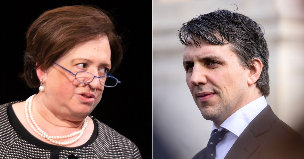 Supreme Court Justice Elena Kagan, left, had questions for attorney Jason Murray, right, at the U.S. Supreme Court in Washington on Thursday.