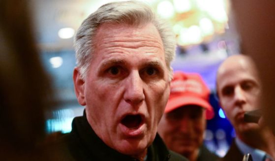 Former House Speaker Kevin McCarthy, seen in a Feb. 8 photo in Las Vegas, Nevada, visited Washington, D.C. this week, where the California Republican had harsh words for some of his former colleagues.