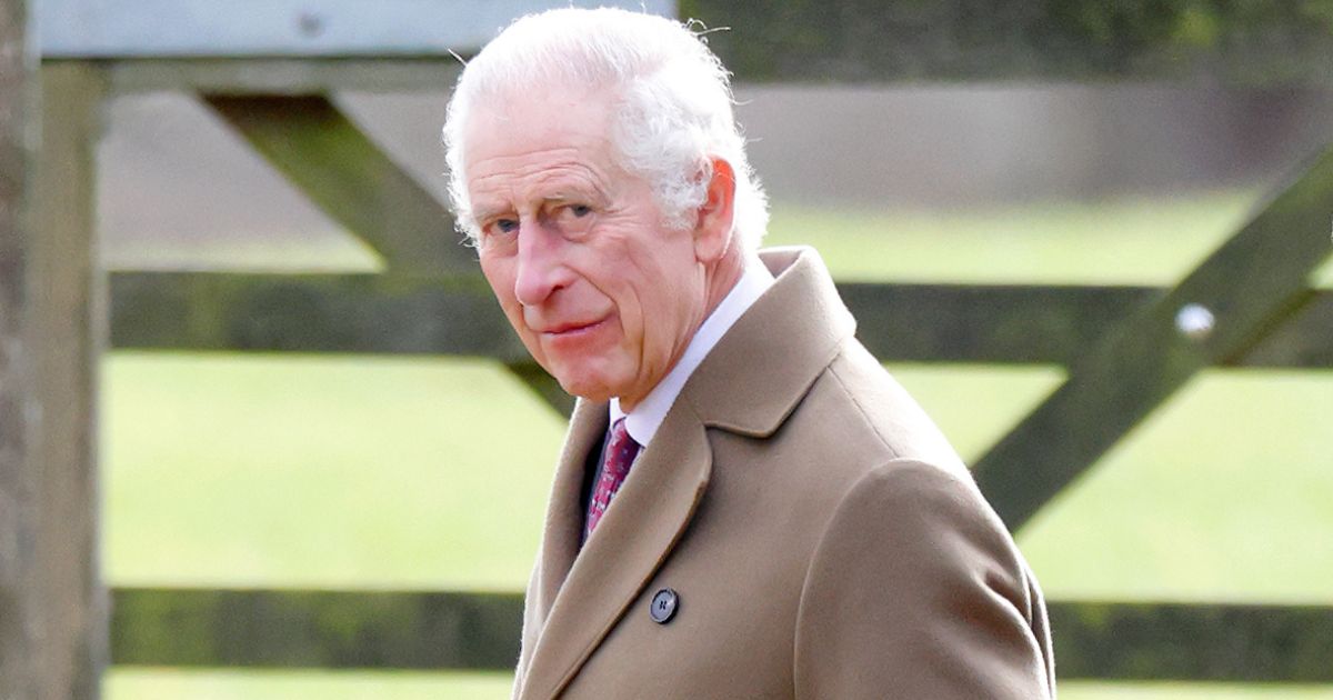 King Charles III attends the Sunday service at the Church of St Mary Magdalene in Sandringham, England, on Sunday. King Charles was diagnosed with cancer after another medical procedure on Jan. 29 and began treatment on Monday.