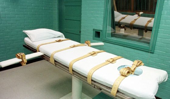 The "death chamber" at the Texas Department of Criminal Justice Huntsville Unit in Hunstville, Texas, is where inmates on death row will receive a lethal injection.