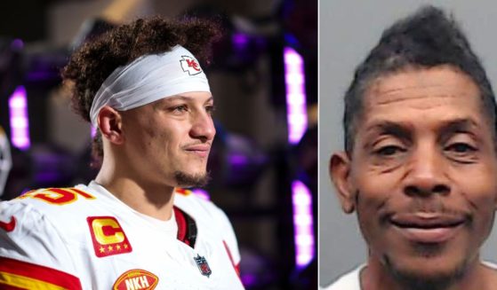As Patrick Mahomes of the Kansas City Chiefs, left, was preparing for the Super Bowl, his father, Patrick Mahomes Sr., was being arrested on a DWI charge.