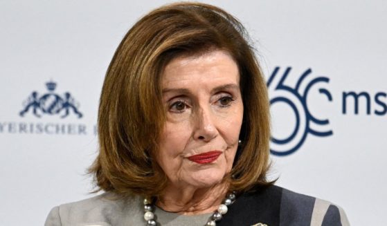 Rep. Nancy Pelosi attends a panel discussion at the 60th Munich Security Conference in Munich, Germany, on Feb.17.