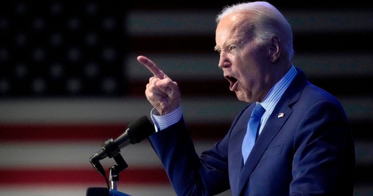 Joe Biden speaking at a campaign event in South Carolina
