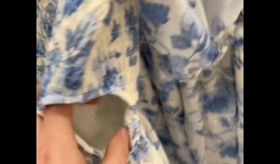 Meghan Mayer, a Michigan mom, was shopping for clothes for her young daughter in Target when she noticed something concerning about some of the dresses sold - they had holes in the sides, designed to expose the hips.