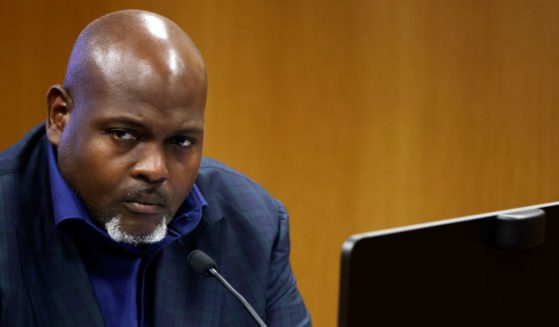 Terrence Bradley testifying during a hearing on the Georgia election interference case