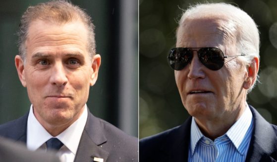During a Wednesday impeachment inquiry deposition, Hunter Biden, left, admitted that President Joe Biden, right, was "the big guy" referenced in an email concerning a Chinese business deal.