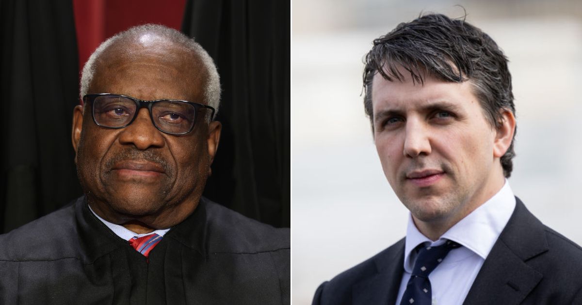Colorado attorney Jason Murray didn't get very far with his arguments before of Supreme Court Justice Clarence Thomas.