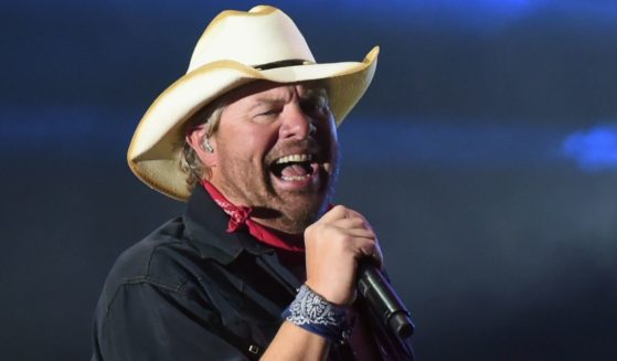 Toby Keith performs during the Country Thunder music festival in Florence, Arizona, on April 7, 2018.