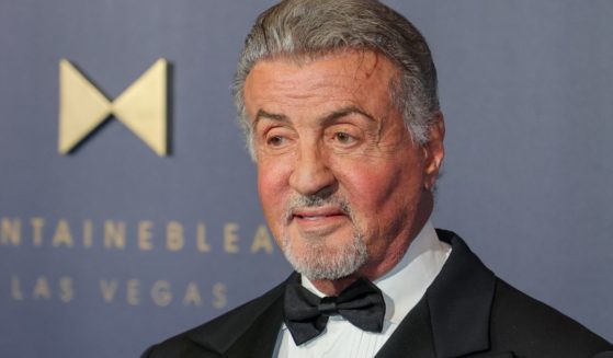 Sylvester Stallone attends the grand opening of the Fontainebleau Las Vegas hotel on Dec. 13
