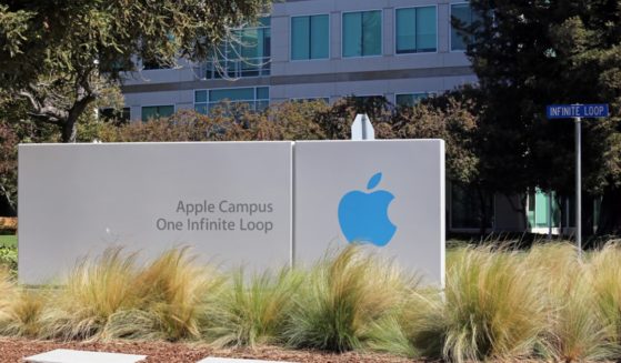 An exterior view of Apple headquarters in Cupertino, California, in a 2014 file photo.