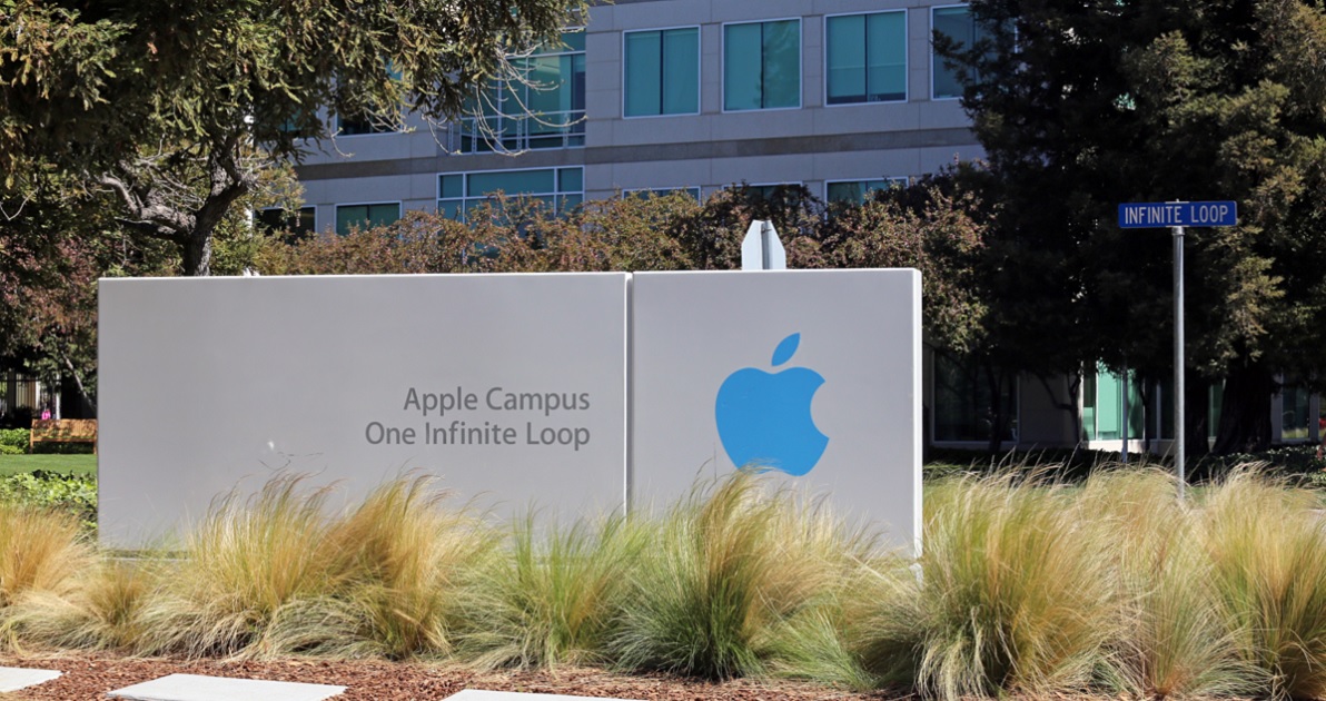 An exterior view of Apple headquarters in Cupertino, California, in a 2014 file photo.