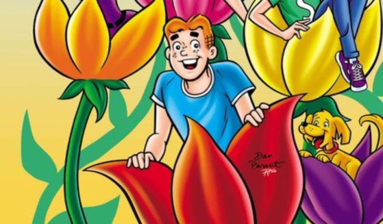 The character of Archie Andrews on the cover of an issue of Archie Comics.