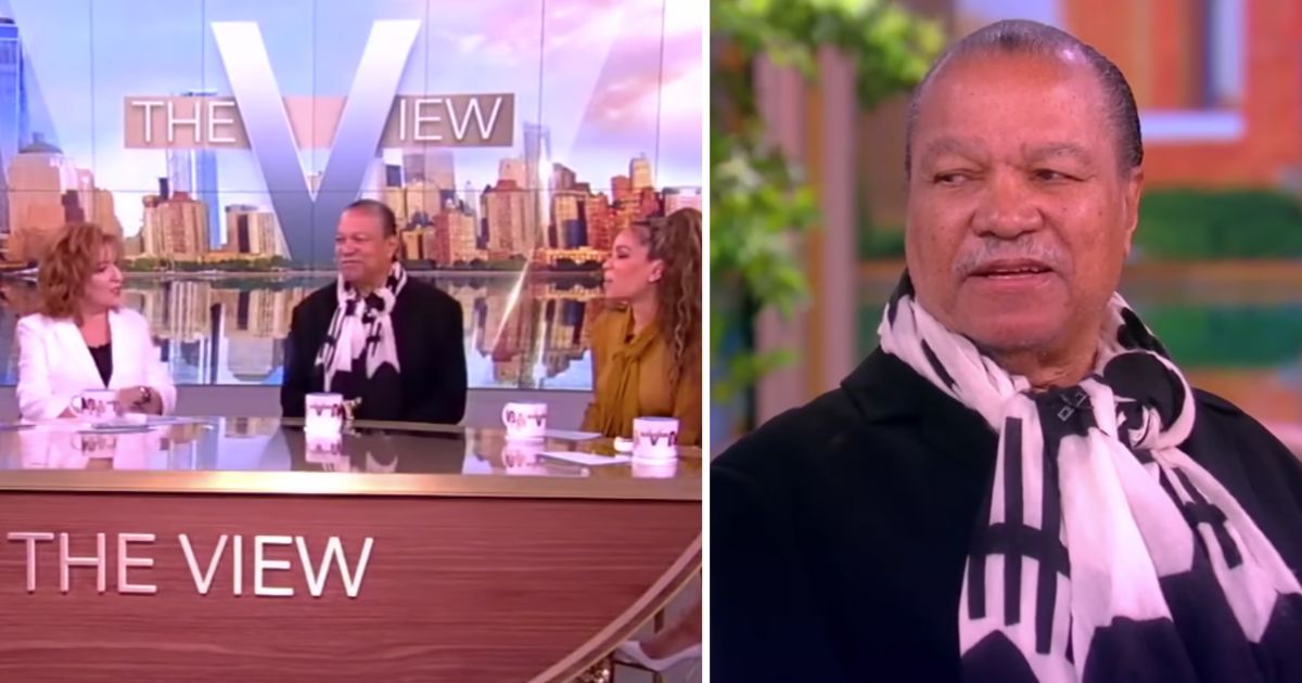 Billy Dee Williams appeared on "The View" Feb. 13.