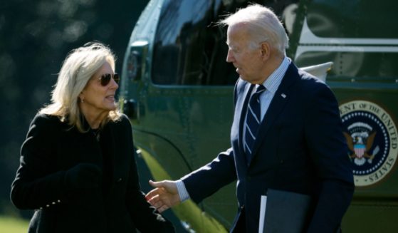 President Joe Biden and first lady Jill Biden return to the White House on Feb. 19 after spending the weekend in Delaware.