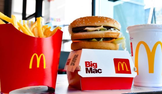 A McDonald's Big Mac meal is seen in this stock image.