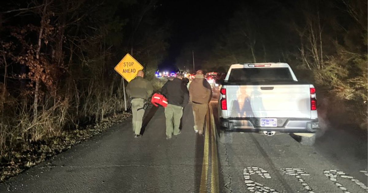 Authorities are searching for a missing sheriff's deputy near Chattanooga, Tennessee.