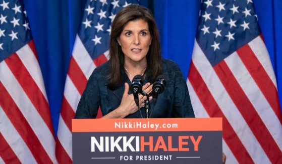 Nikki Haley speaks at a campaign event at Clemson University at Greenville on Tuesday in Greenville, South Carolina.