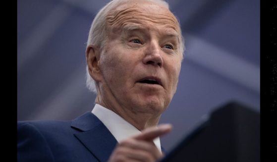 President Joe Biden speaks about the costs of living during an address Monday in Goffstown, New Hampshire.
