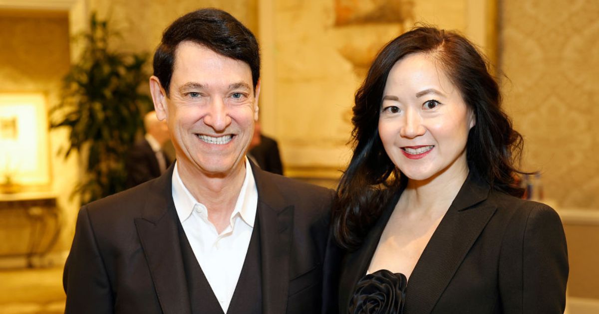 Angela Chao (right) and her husband, Jim Breyer, attended the Jan. 12 AFI Awards Luncheon in Los Angeles.