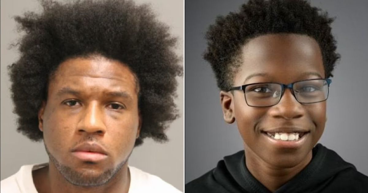 Crosetti Brand, left, is accused of fatally stabbing 11-year-old Jayden Perkins in Chicago March 13.