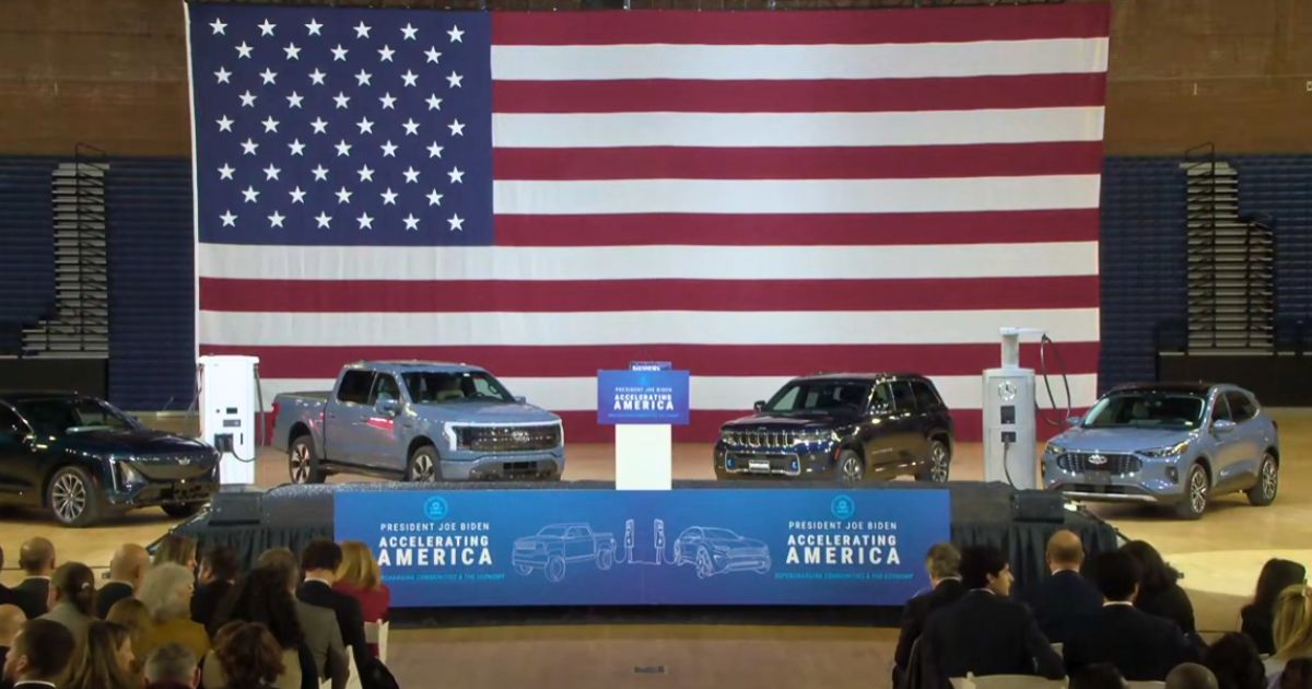 The Environmental Protection Agency hosted an event March 20 in D.C. that highlighted the Biden administration's push to move America to electric vehicles.