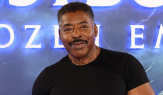 Ernie Hudson Jr. at the London photocall of Columbia Pictures' Ghostbusters: Frozen Empire on March 21 in London, England.