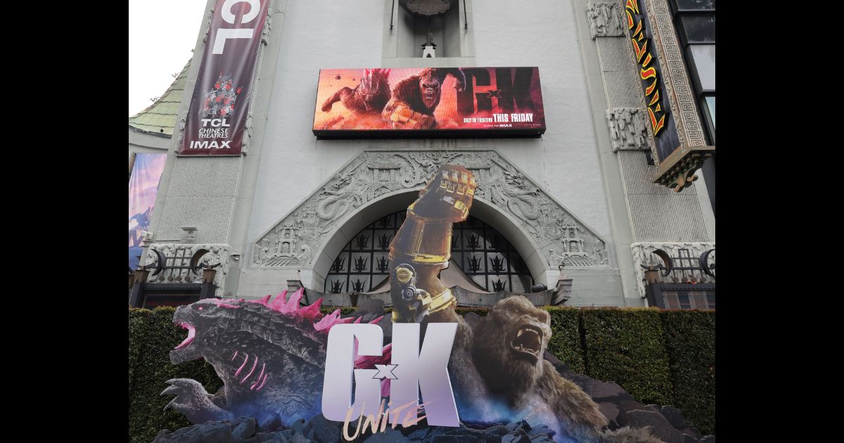 The Warner Bros. premiere of "Godzilla X Kong: The New Empire" in March 2024.