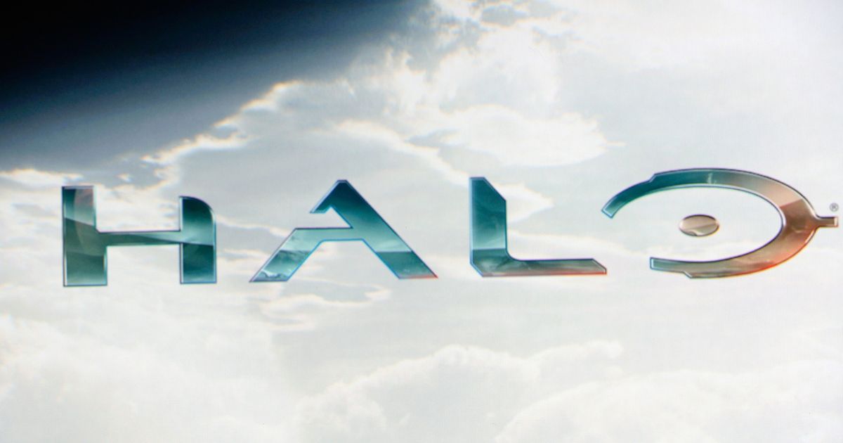 The "Halo" video game title is seen during a Microsoft Xbox news conference at the Electronic Entertainment Expo at the Galen Center in Los Angeles on June 10, 2013.