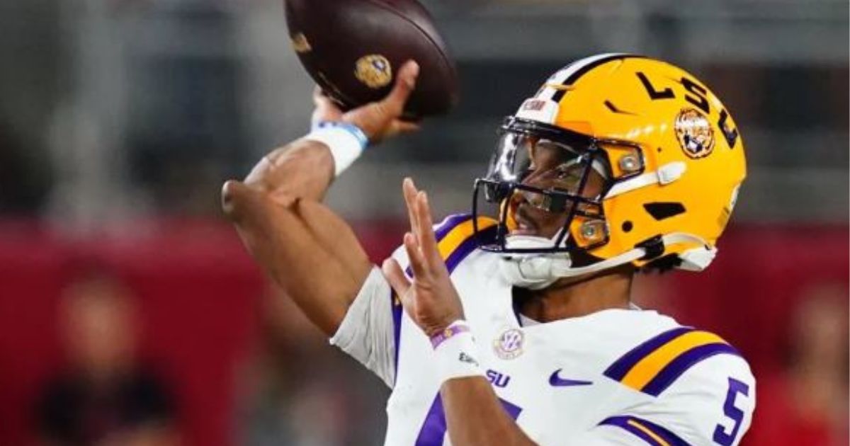 Social media has called the image of top NFL prospect Jayden Daniels of LSU “terrifying,” but doctors say it's nothing to worry about.