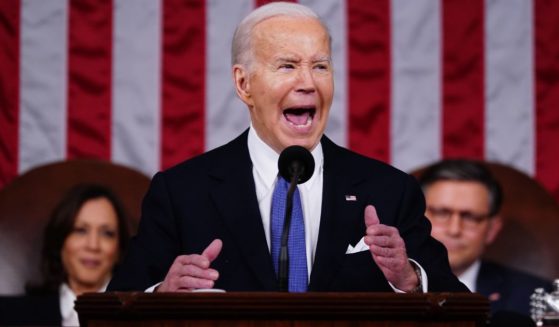 President Joe Biden delivers the State of the Union address from the U.S. Capitol in Washington, D.C., on Thursday.