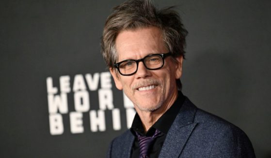 Actor Kevin Bacon attends the Dec. 4 premiere of Netflix's "Leave the World Behind" at the Plaza Hotel in New York.
