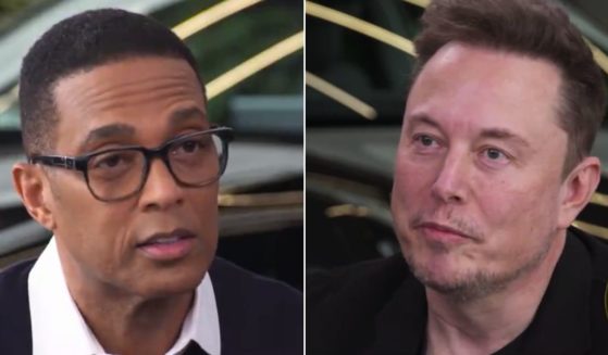 Don Lemon, left, interviewed Elon Musk, right, for his new show.
