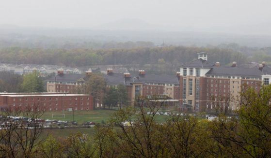 Liberty University in Lynchburg, Virginia, is pictured on March 31, 2020.
