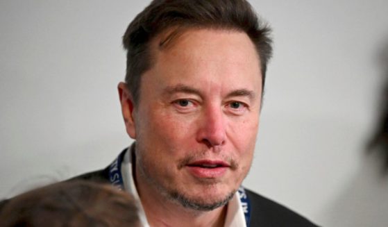 Tesla CEO Elon Musk at the AI Safety Summit, Nov. 1, in Bletchley, England.
