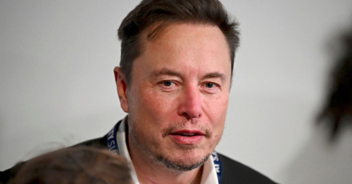 Tesla CEO Elon Musk at the AI Safety Summit, Nov. 1, in Bletchley, England.