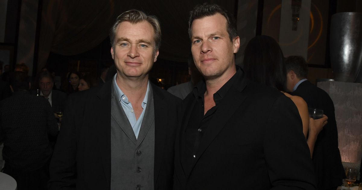 Christopher Nolan and Jonathan Nolan at the after party for HBO's "Westworld" Season 3 premiere.