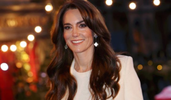 Kate, Princess of Wales, attends The "Together At Christmas" Carol Service at Westminster Abbey in London, England, on Dec. 8.