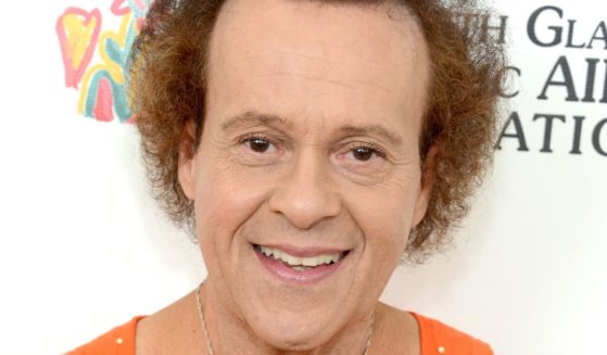 Richard Simmons attends the Elizabeth Glaser Pediatric AIDS Foundation's 24th Annual "A Time For Heroes" in Los Angeles, California, on June 2, 2013.