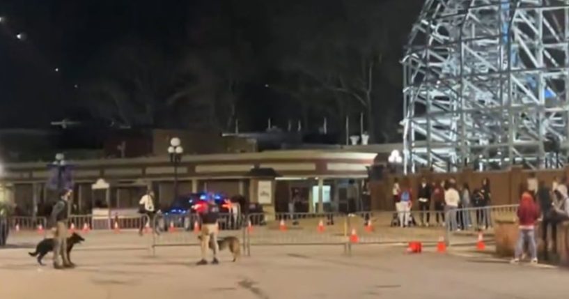 On Saturday, opening day of the new Six Flags Over Georgia, a series of brawls broke out within the park that resulted in gunfire outside of the location.