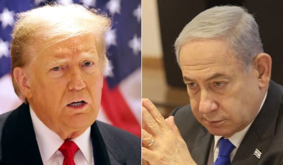 In an article published March 25, former President Donald Trump, left, said what he felt was the biggest mistake made by Israeli Prime Minister Benjamin Netanyahu, right, and Israel during their conflict with Hamas.