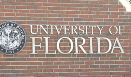 A sign outside the University of Florida.