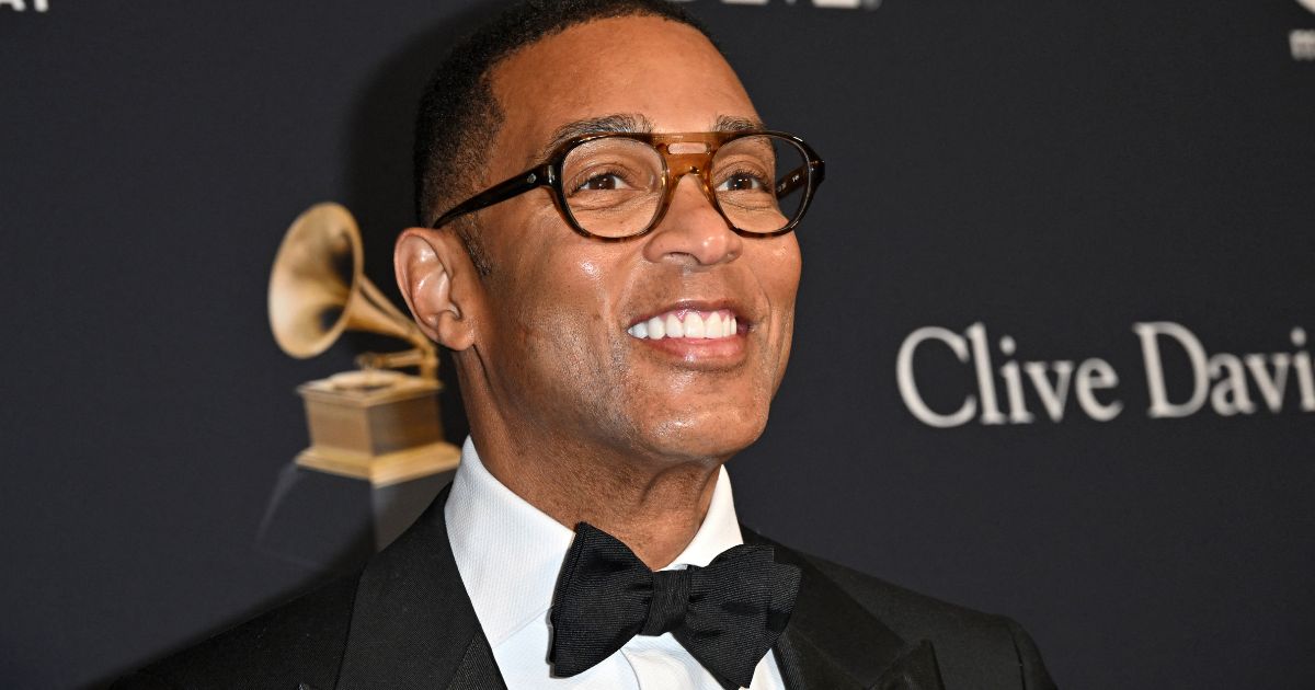Ex-CNN anchor Don Lemon arrives at the Beverly Hilton hotel in Beverly Hills, California, on Feb. 3 for a pre-Grammy Awards salute to industry icons.