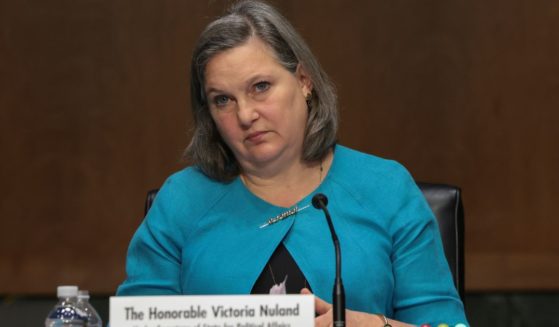 Undersecretary of State for Political Affairs Victoria Nuland testifies before a Senate Foreign Relation Committee hearing on Ukraine in Washington, D.C., on March 8, 2022.