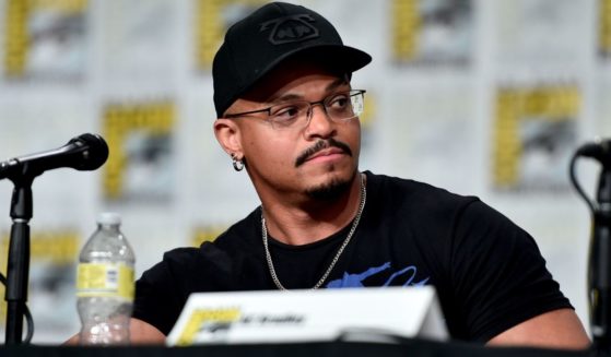 Beau DeMayo participates in the Marvel Studios’ Animation presentation during San Diego Comic-Con 2022 on July 22, 2022 in San Diego, California.