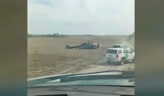 a National Guard helicopter crash near La Grulla, Texas
