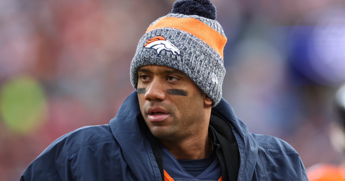 Quarterback Russell Wilson, pictured in a Dec. 31, 2023, file photo, has been released by the Denver Broncos -- at a huge cost to the team.