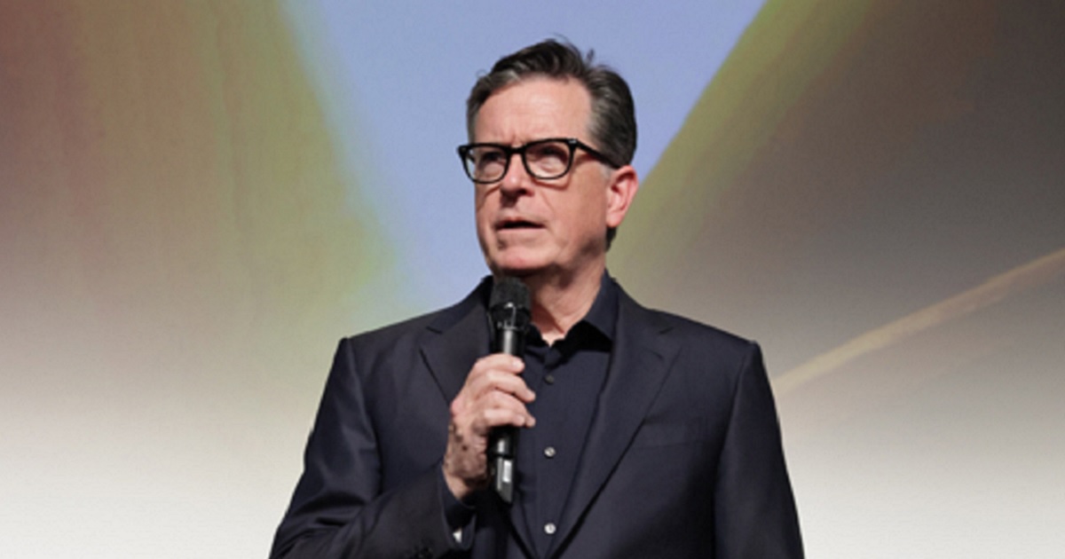 Late-night comedian Stephen Colbert, pictured at the New York premiere of the movie "Dune: Part 2," has been sent a legal notice for a joke about an alleged affair involving the U.K.'s Prince William. 