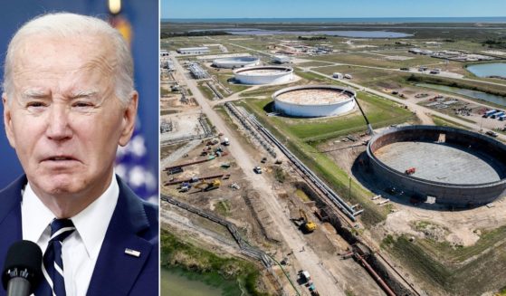 President Joe Biden's Department of Energy this week cancelled an agreement to buy oil to replenish the Strategic Petroleum Reserves, seen at right.