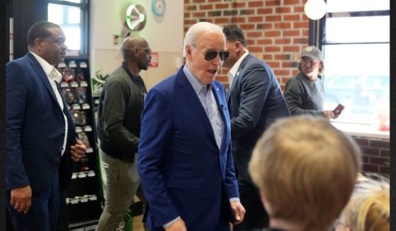 President Joe Biden stopped at a Sheetz on his way to Pittsburgh International Airport Wednesday in Pittsburgh, Pennsylvania, but the appearance did not appear to generate anywhere near the same crowd enthusiasm that those of former President Donald Trump have.