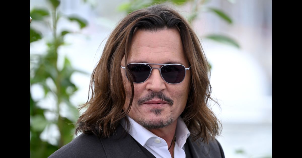 Actor Johnny Depp at the "Jeanne du Barry" photocall at the 76th Cannes film festival in Cannes, France, in 2023.